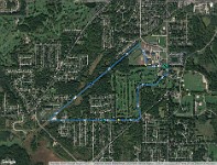 2017 Groundhog Gallop in Jackson Michigan.  2017 Groundhog Gallop in Jackson Michigan